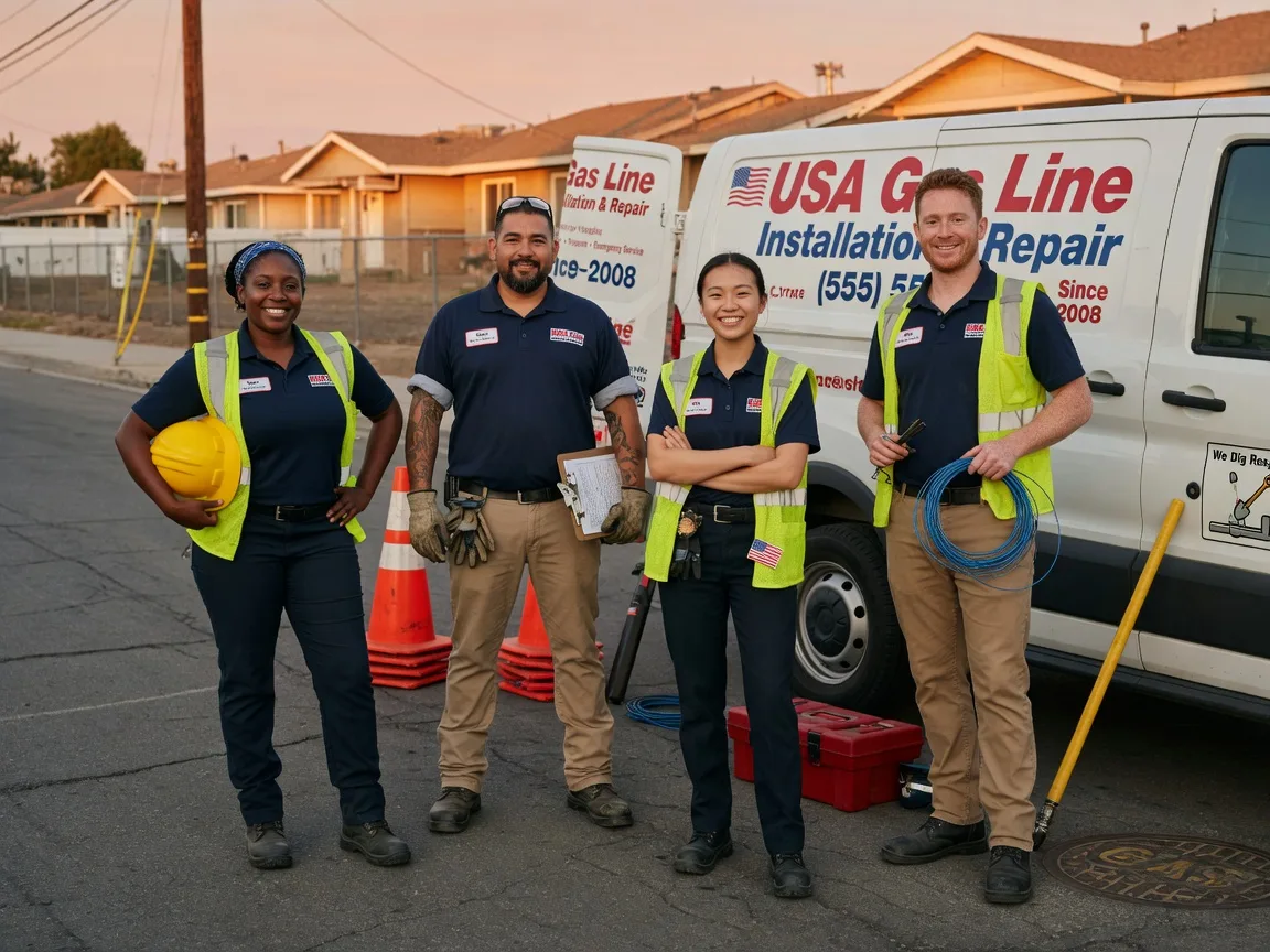 Gas Line Installation company in Bethany, IL
